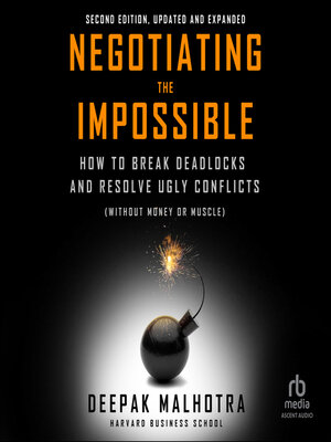 cover image of Negotiating the Impossible